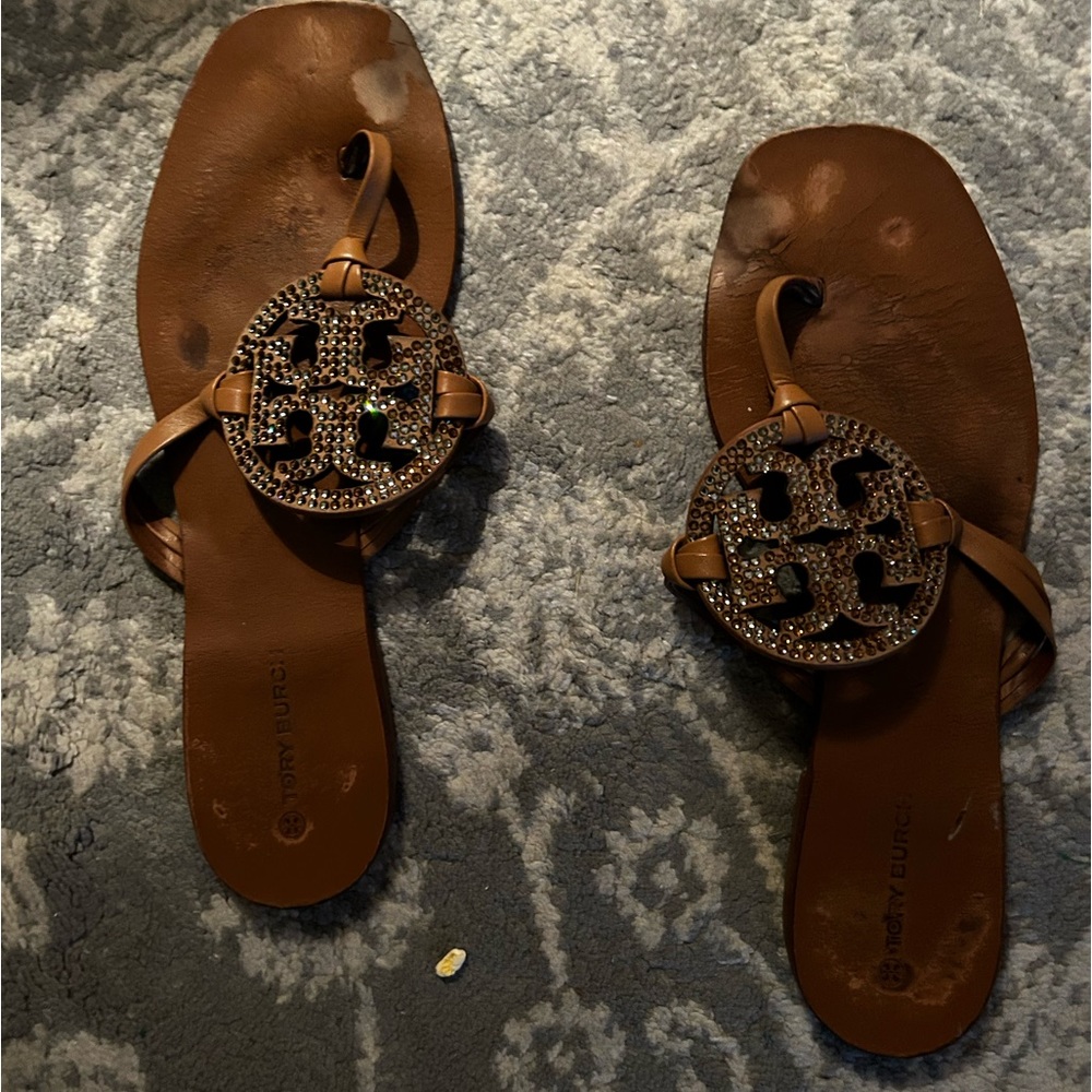 Tory Burch Leather a sandal Sz. 9